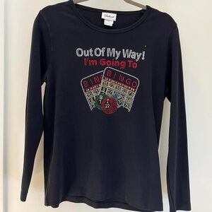 BINGO Sequined Shirt 😍 size Medium